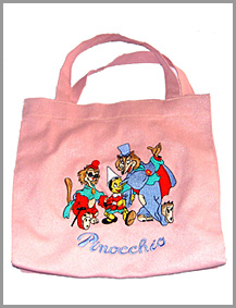 Borsa rosa Pinocchio