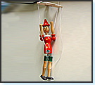 marionetta di legno cm 31
